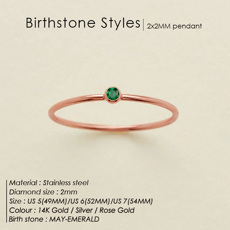 May Green rose gold