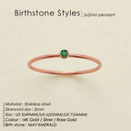 May Green rose gold