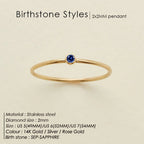 September Royal Blue gold