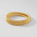 Gold Beaded Bracelet