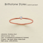 April White rose gold