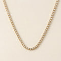Sparkling Crystal Tennis Necklace