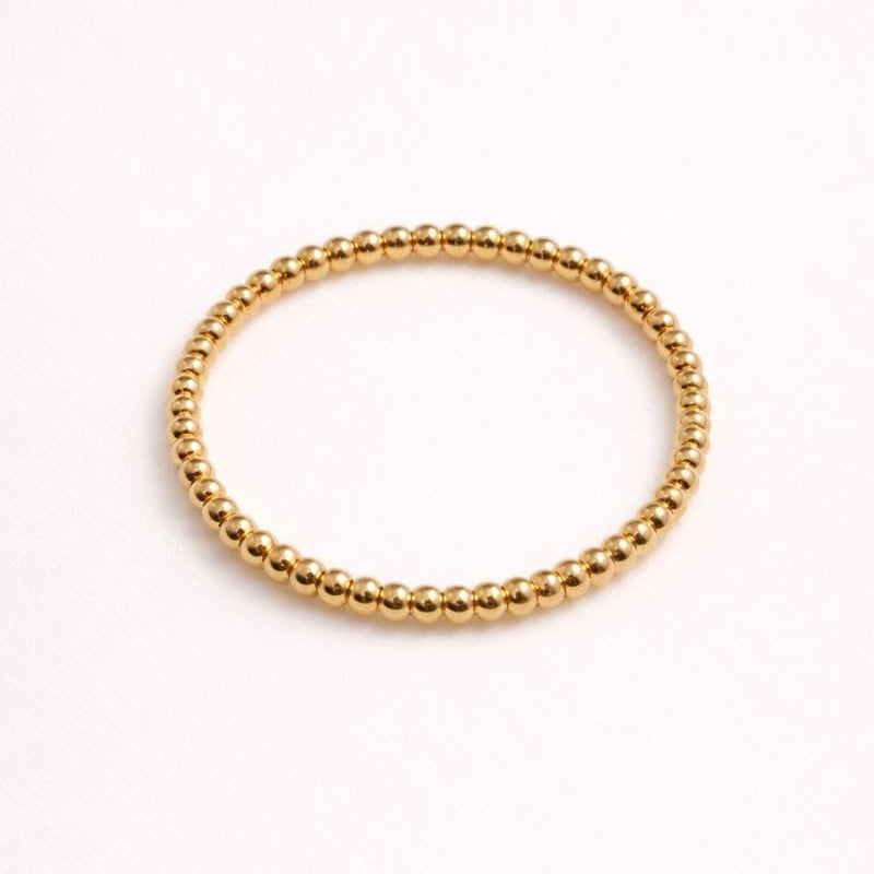 Gold Beaded Bracelet
