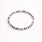 Silver Beaded Bracelet