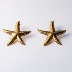 Starfish Gold Earrings