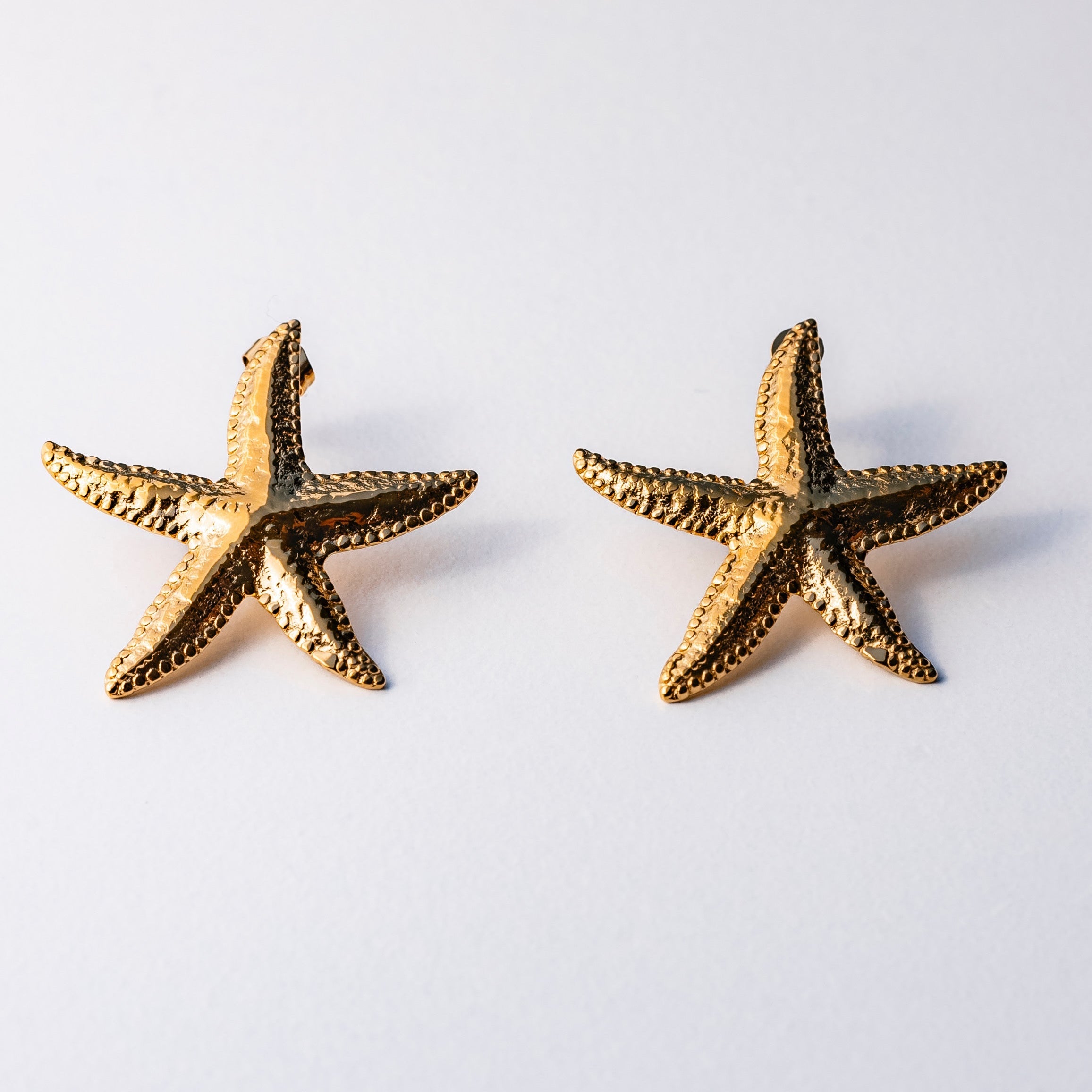 Starfish Gold Earrings