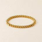 Gold Beaded Bracelet
