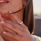 Silver Chunky Dome Statement Ring