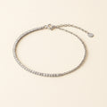 Silver Starlight Cascade Tennis Bracelet