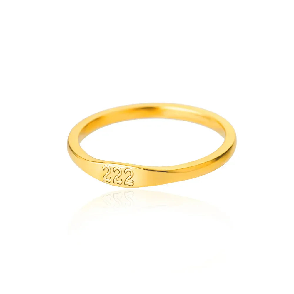 Gold Minimalist Bar Signet Ring