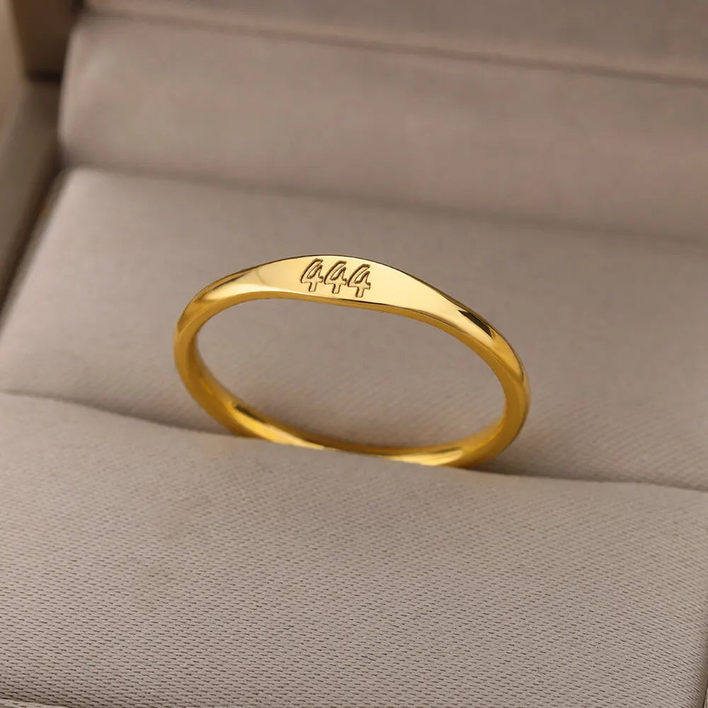 Gold Minimalist Bar Signet Ring