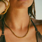 Gold Cuban Link Chain Necklace