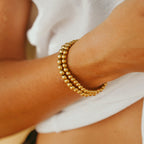 Gold Beaded Bracelet