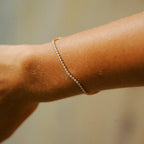 Gold Adjustable Tennis Bracelet