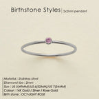 October Pink Steel