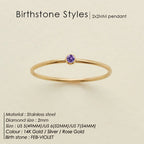 February Violet gold
