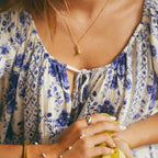 Gold Cowboy Boot Pendant Necklace