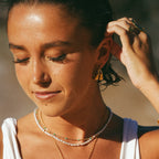 Statement Gold Hoop Earrings