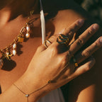 Gold Starfish Wrap Ring