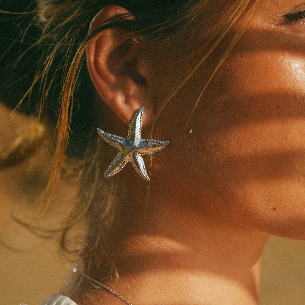 Starfish Gold Earrings