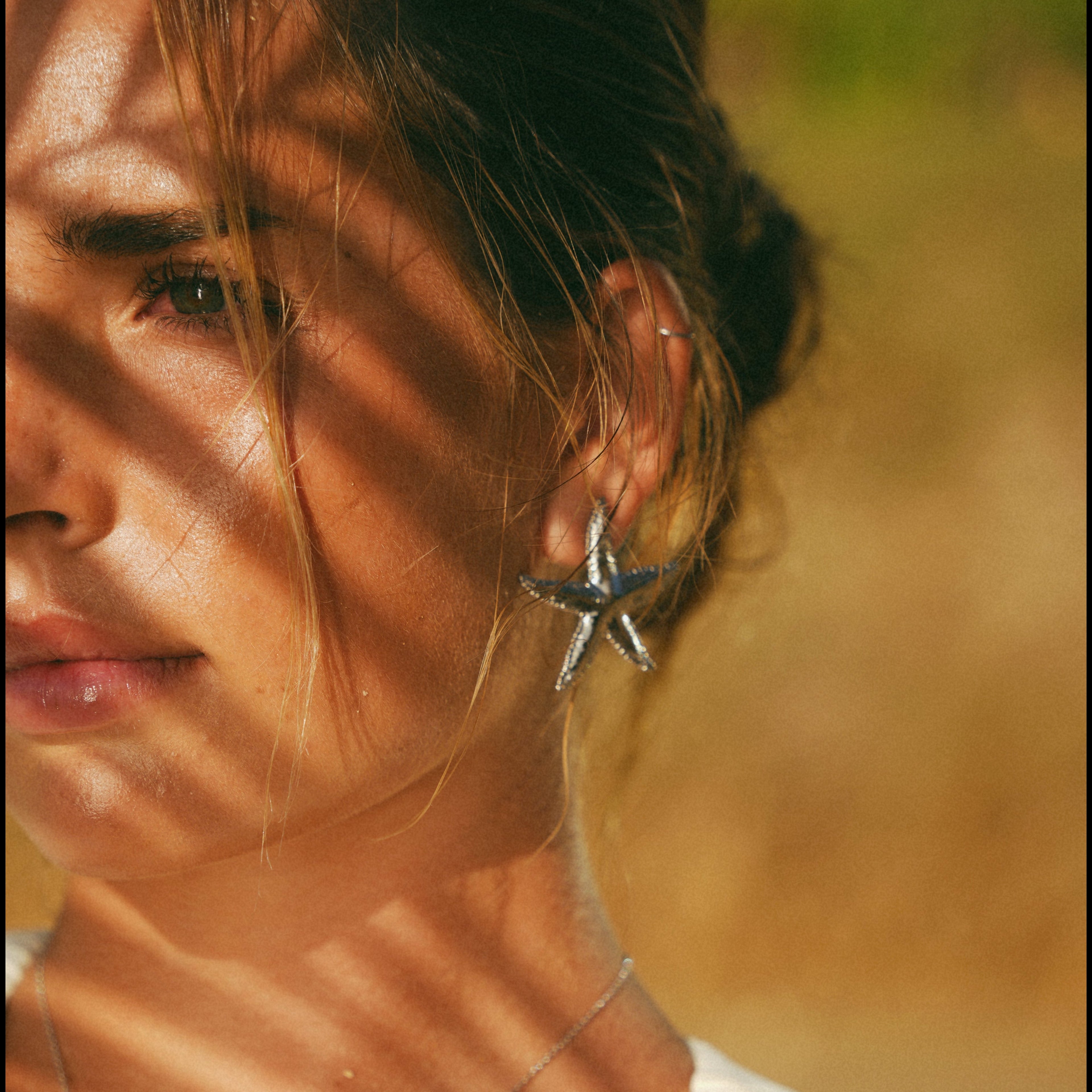 Starfish Gold Earrings